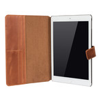 iPad Cover Folio Case // Special Burned Tan