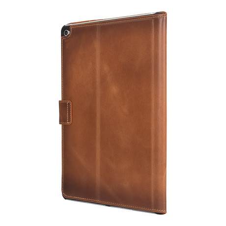 iPad Cover Folio Case // Special Burned Tan