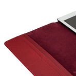 iPad Cover Folio Case // Jagged Red