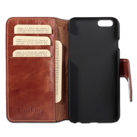 Wallet Case + ID Slots // Black & Brown