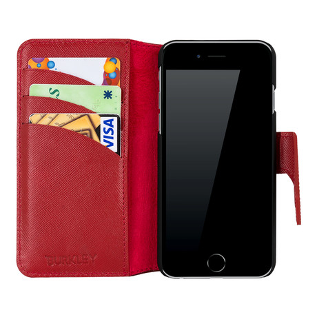 Wallet Case + ID Slots // Jagged Red