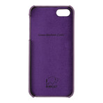 Snap-On Case + Card Slots // Antique Purple