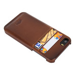 Snap-On Case + Card Slots // Special Burned Tan