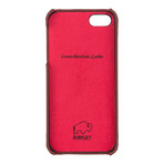 Snap-On Case // Jagged Red (iPhone 5/5S/SE)