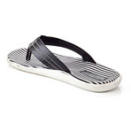 Henry Ferrera // Ocean Club Striped Thong Sandal // Black (US: 12)