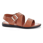 Martin Criss-Cross Sling-Back // Cognac (US: 8)