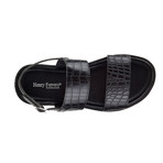 Maloney Croc Sling-Back // Black (US: 11)