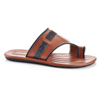 Franklyn Toe Loop Sandal // Brown (US: 9.5)