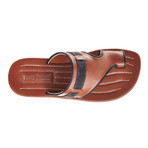 Franklyn Toe Loop Sandal // Brown (US: 8.5)