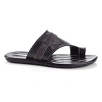 Franklyn Toe Loop Sandal // Black (US: 9)