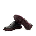 LORENS // Curved Cap Toe Monk // Dark Brown (Euro: 40)