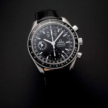 Omega Speedmaster Day Date Chronograph Automatic // 38238 // 36191 // c.2000's // Pre-Owned