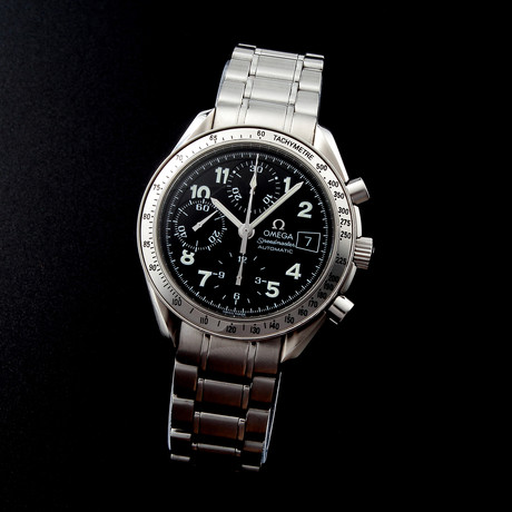 Omega Speedmaster Date Chronograph Automatic // 35135 // 36087 // c.2000's // Pre-Owned