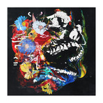 Death By Numbers III (24"W x 24"H x 2"D)