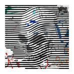 Death By Numbers II (24"W x 24"H x 2"D)