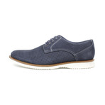 Anger Textured Oxford  // Blue (US: 7)