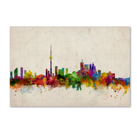Toronto Skyline (28"W x 18"H x 2"D)