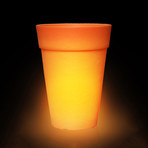 Illuminated Planter // Tim (Orange)
