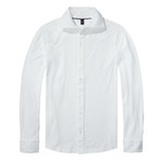 Clayton Button Up Shirt // Pure White (2XL)