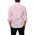 Plaid Dress Shirt // Pink (US: S/15R)