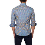 Owl Dress Shirt // Blue (US: S/15R)