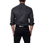 Jared Lang // Polka Dot Dress Shirt // Black + White (US: S/15R)