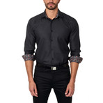 Woven Dress Shirt // Charcoal (US: S/15R)