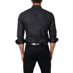 Woven Dress Shirt // Charcoal (US: S/15R)