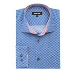 Royal Check Dress Shirt // Blue (US: S/15R)