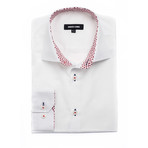 Classic Dress Shirt + Contrast Placket // White (US: S/15R)