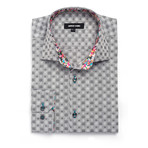 Squares Dress Shirt // Grey (US: S/15R)