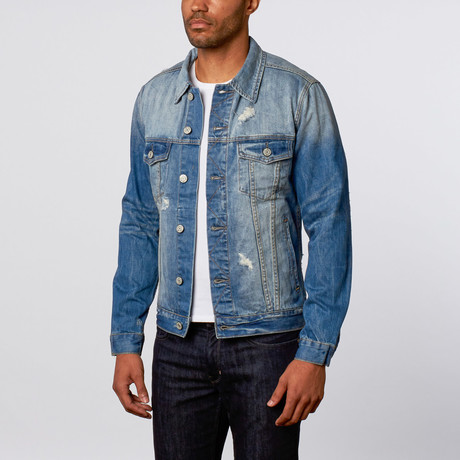 Denim Jean Jacket // Light Blue (S)