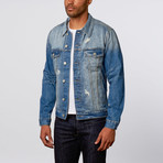 Denim Jean Jacket // Light Blue (S)