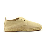 Suede Blucher Espadrille // Camel (US: 6)