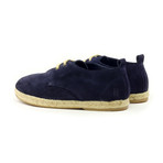 Suede Blucher Espadrille // Navy (US: 6)
