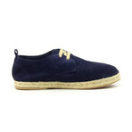 Suede Blucher Espadrille // Navy (US: 6)