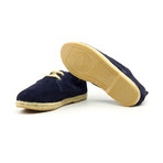 Suede Blucher Espadrille // Navy (US: 6)
