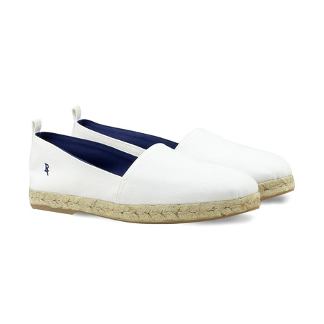 Pamplona Espadrille // White (US: 6)