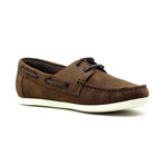 Nubuck Boat Shoe // Brown (US: 6)