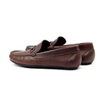 Rooster League // Leather Bit Driving Mocassion // Brown (US: 10)