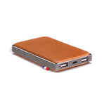 Leather Powerbank // Brown