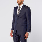 Slim-Fit Suit // Navy Pattern (US: 36S)