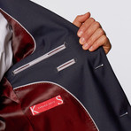 Slim-Fit Suit // Navy Pattern (US: 36S)