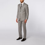 Slim-Fit Suit // Grey Pattern (US: 36S)