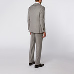 Slim-Fit Suit // Grey Pattern (US: 36S)