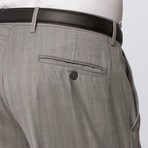 Slim-Fit Suit // Grey Pattern (US: 36S)