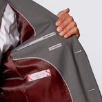 Vested Slim-Fit Suit // Grey (US: 38S)