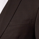 Vested Slim-Fit Suit // Black (US: 38S)