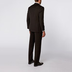 Vested Slim-Fit Suit // Black (US: 38S)