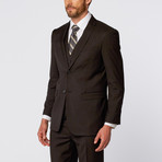 Vested Slim-Fit Suit // Black (US: 38S)